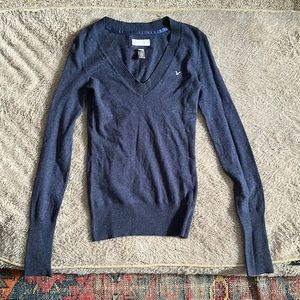 Dark blue long sleeve shirt